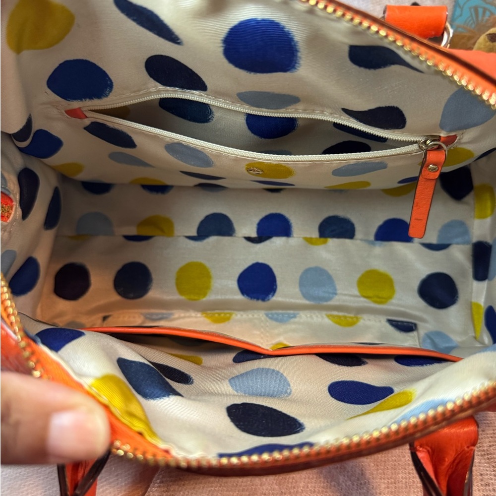 Kate Spade Vibrant Orange Satchel - Picture 4 of 4